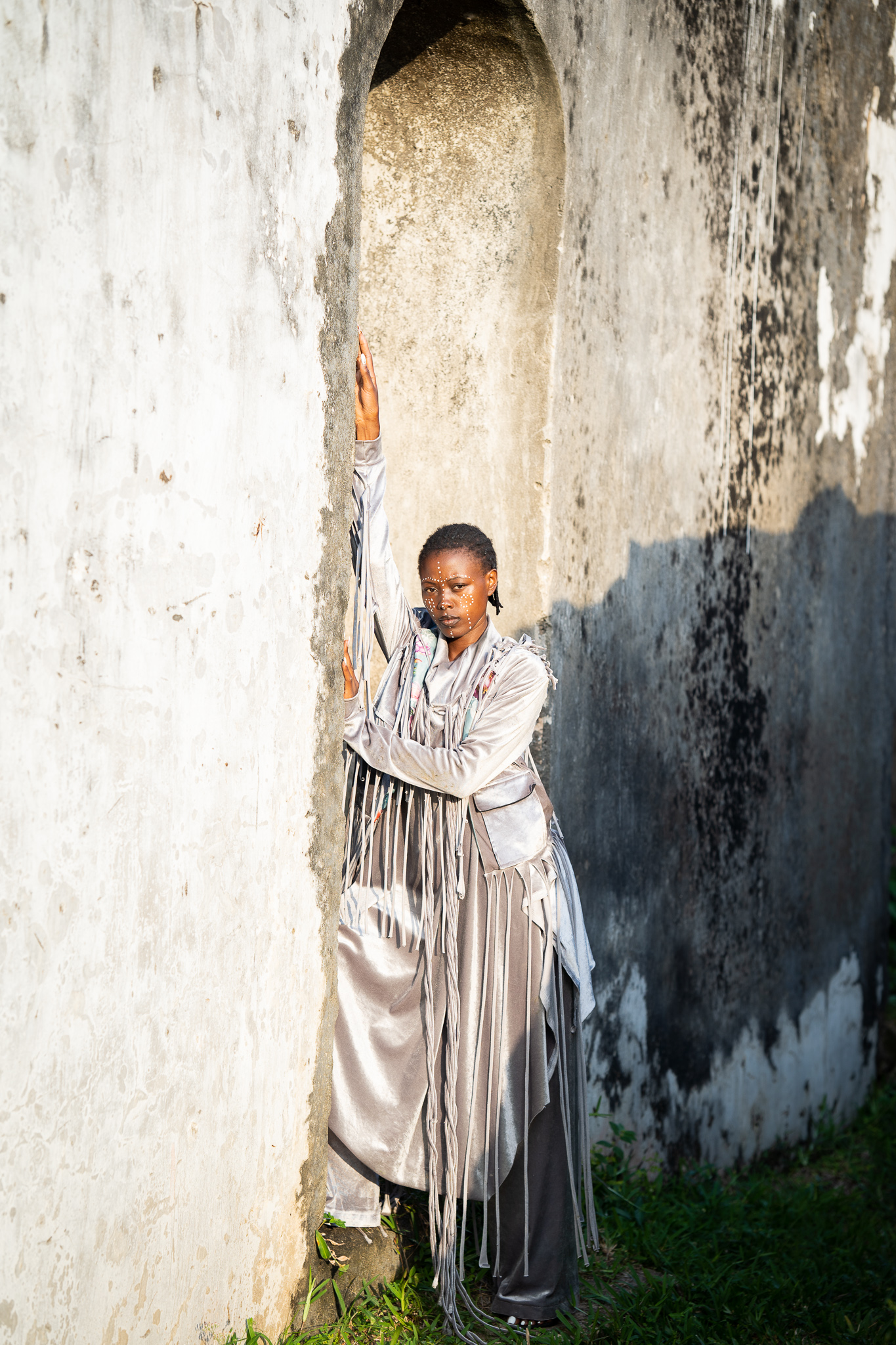 Editorial shoot featuring Evening outfit
