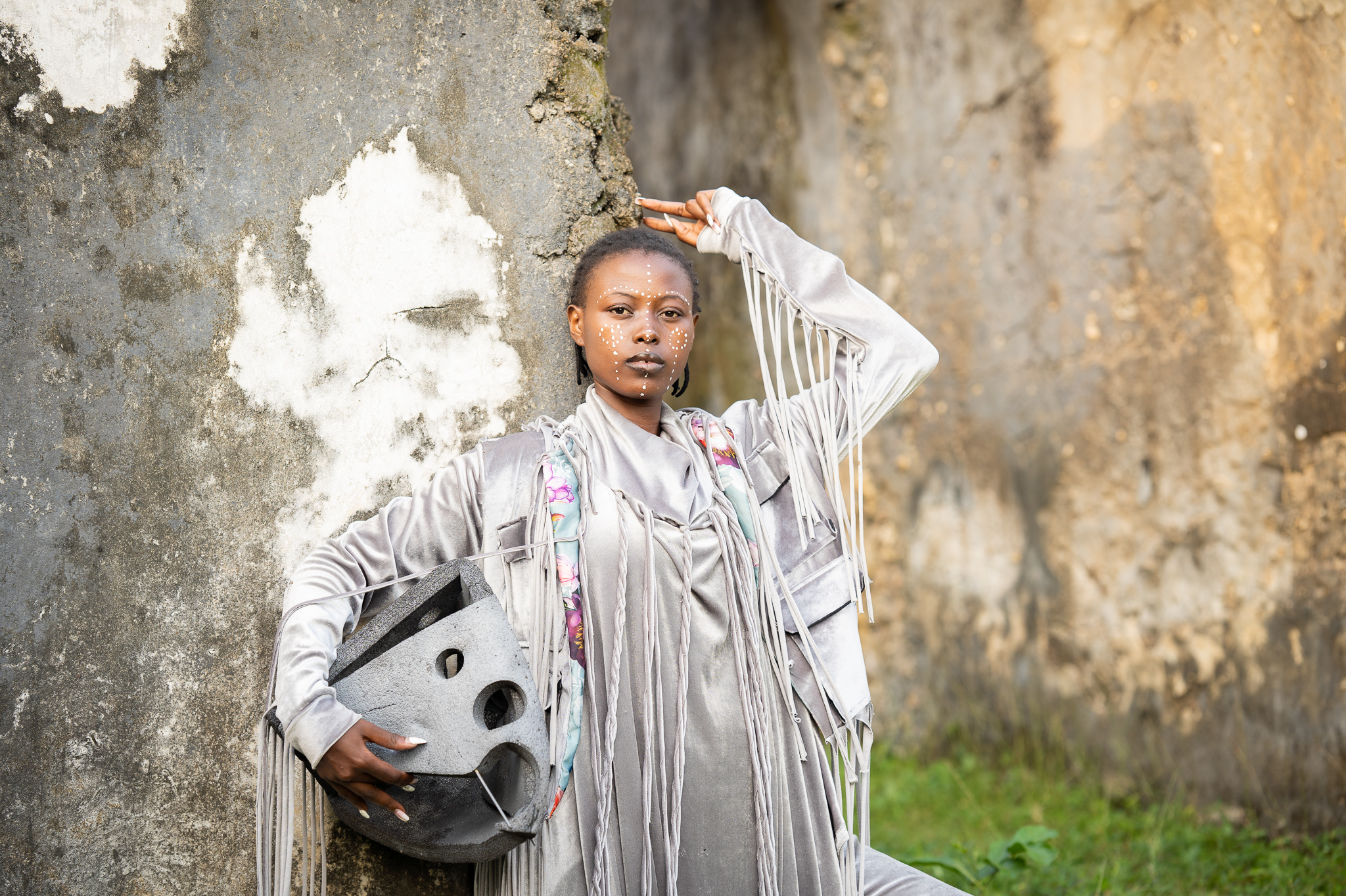 Editorial shoot featuring Evening outfit