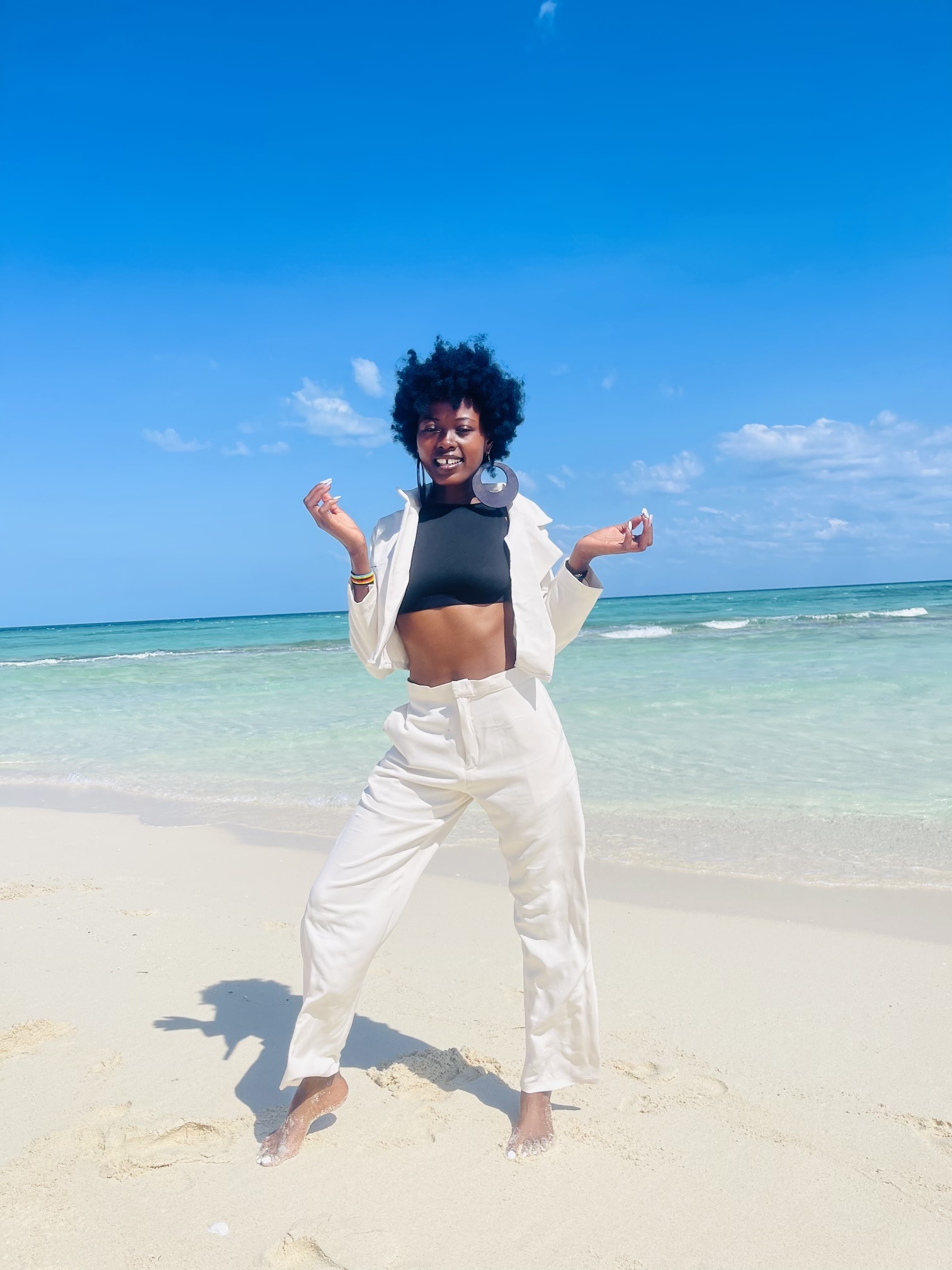 Lifestyle shoot featuring Accessories outfit