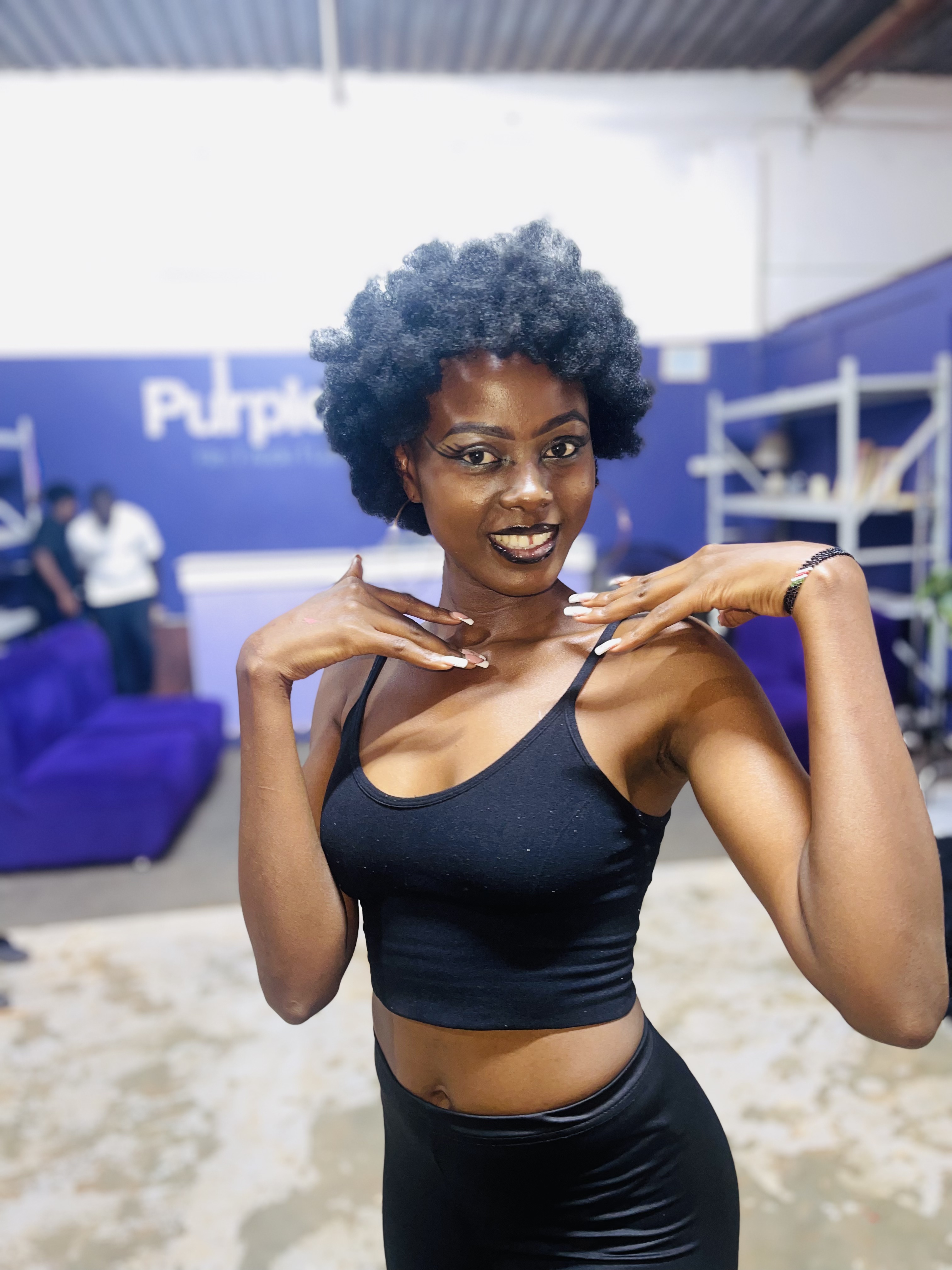 Lifestyle shoot featuring Sportswear outfit