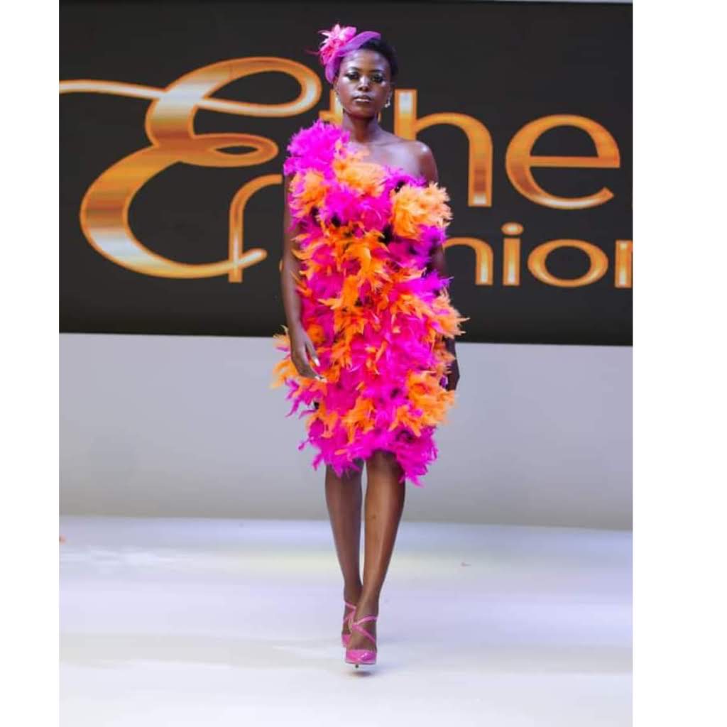 Studio shoot featuring Evening outfit